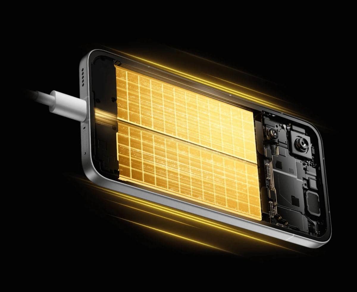 ilustrasi pengisian daya baterai POCO X8 Pro Max