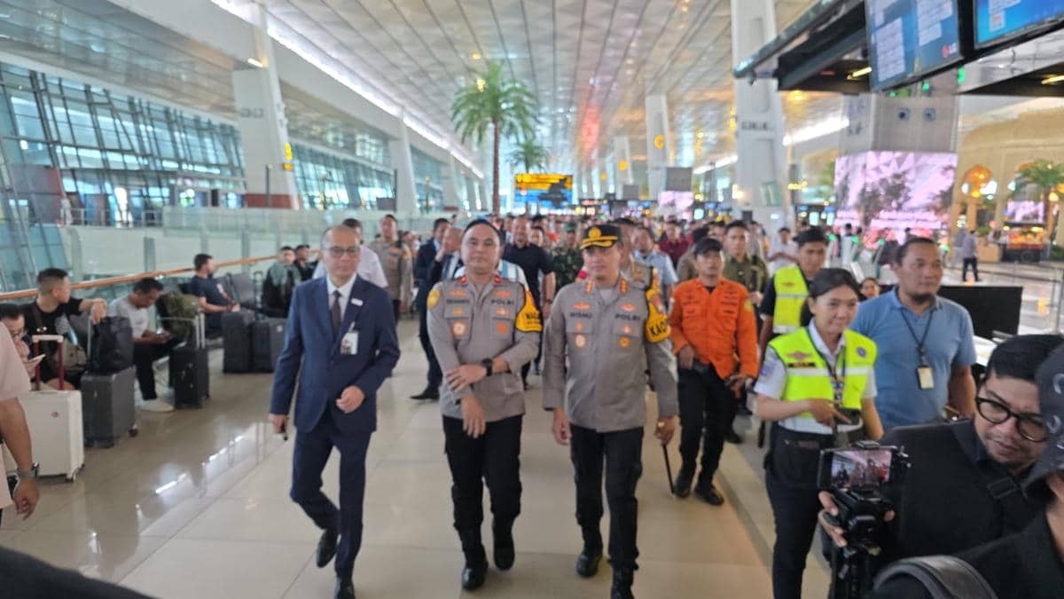Wakapolda Metro Tinjau Mudik di Bandara Soetta, 3 Hal Jadi Atensi