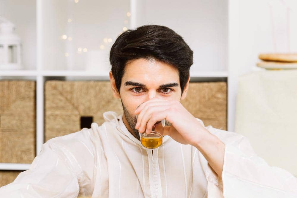 Ilustrasi oil pulling