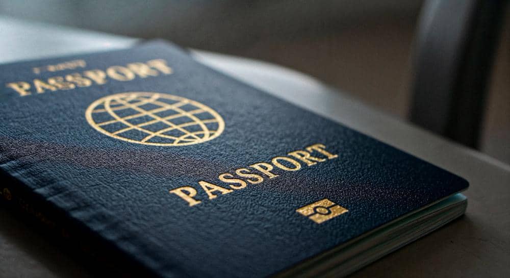 ilustrasi paspor 