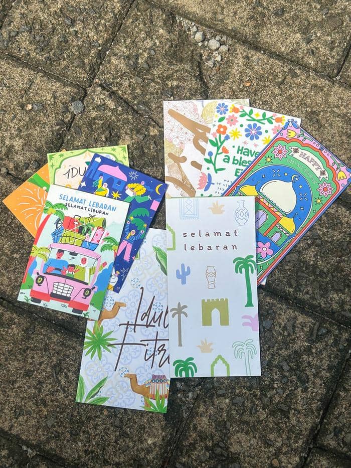 ilustrasi amplop lebaran