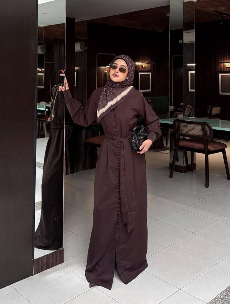 OOTD Lebaran Nuansa Klasik ala Masruroh