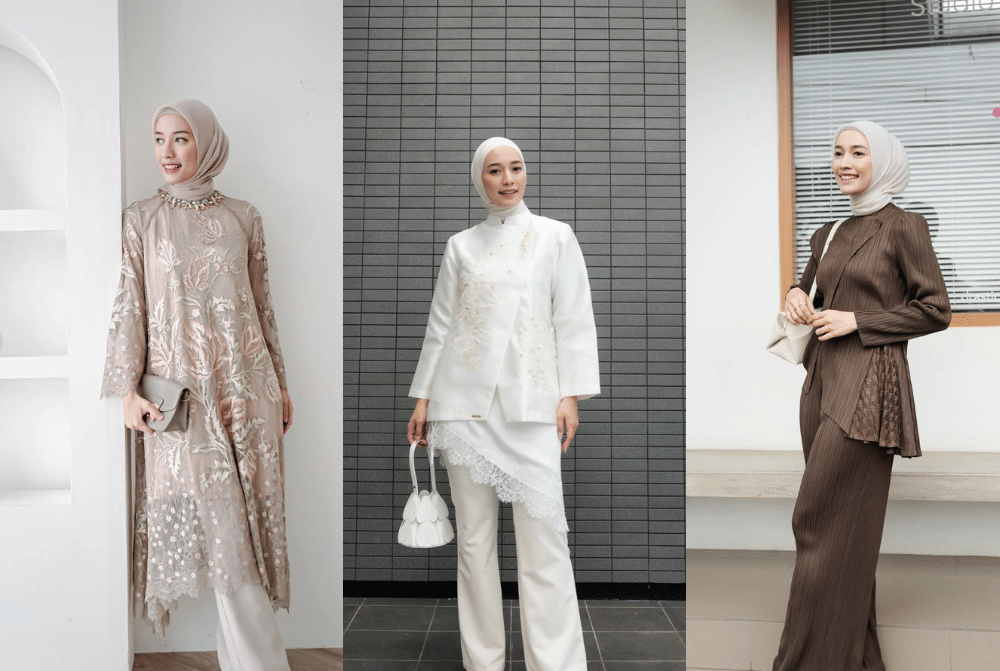 7 Inspirasi OOTD Lebaran Pakai Celana ala Mega Iskanti, Modest Modern Minimalis!
