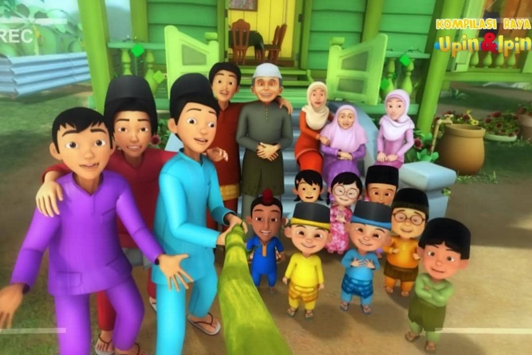 4 Rumah Karakter Upin & Ipin yang Jadi Tempat Silaturahmi saat Lebaran
