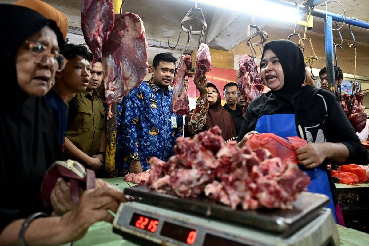 Jelang Lebaran, Bobby Pastikan Harga Pangan Stabil: Soroti Distribusi