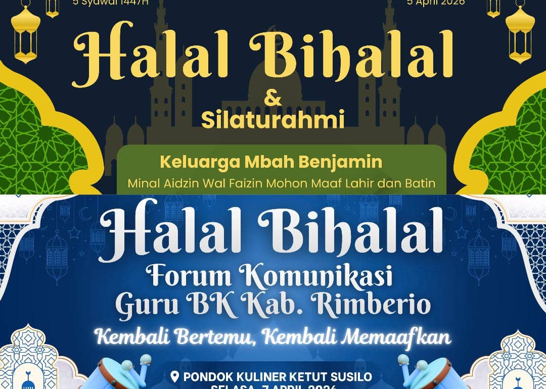 20 Spanduk Halal Bihalal 2026 yang Kreatif dan Inspiratif
