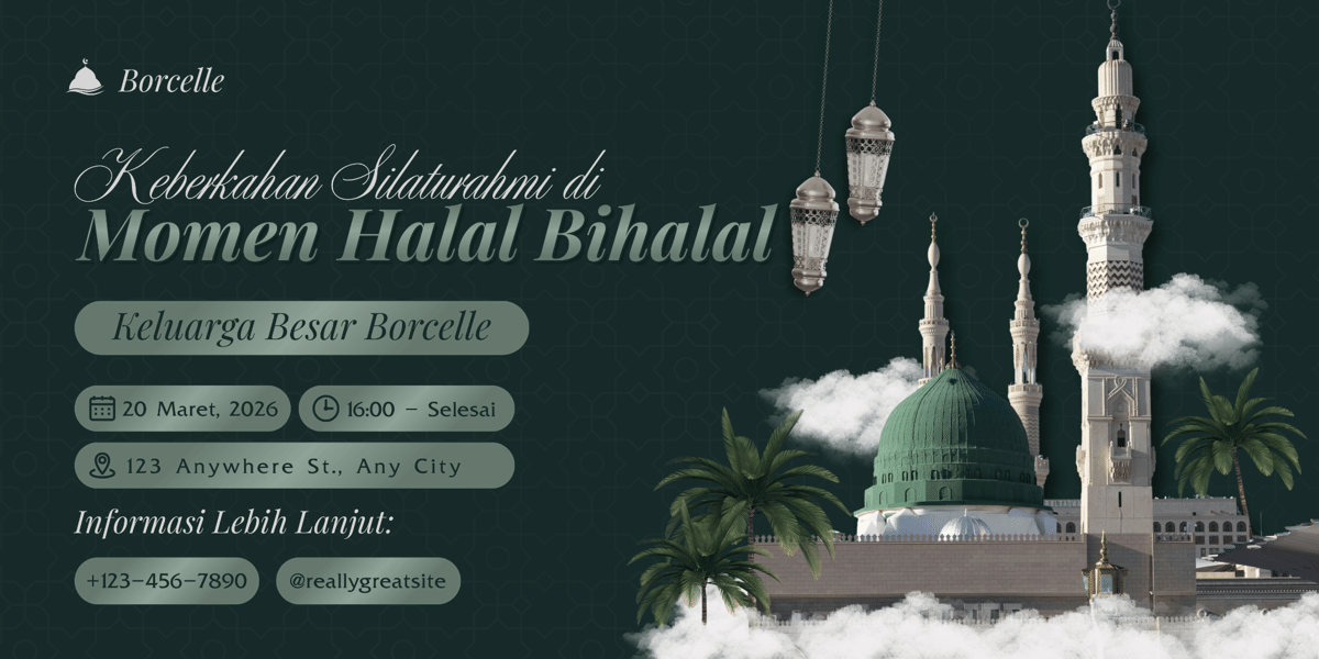 20 Spanduk Halal Bihalal 2026 yang Kreatif dan Inspiratif