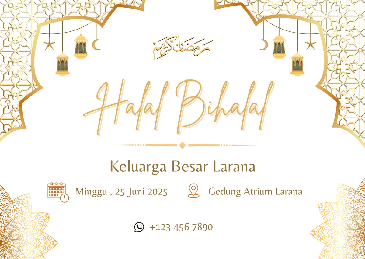 20 Spanduk Halal Bihalal 2026 yang Kreatif dan Inspiratif