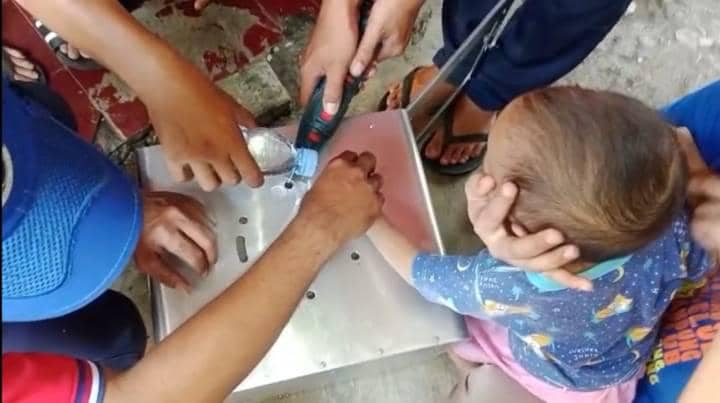 Balita di Tangerang Terjepit Oven Saat Main, Damkar Turun Tangan 