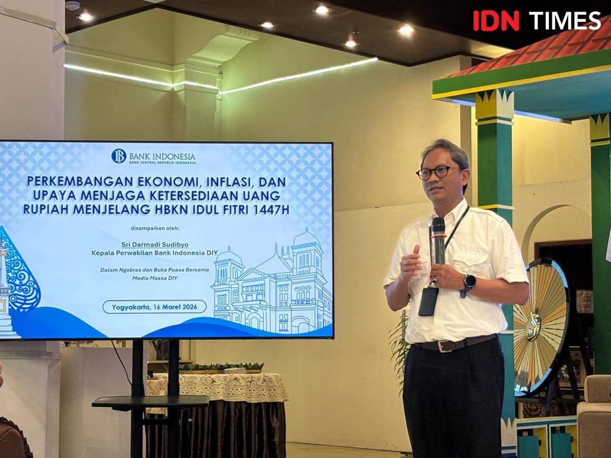 Kepala Perwakilan BI DIY, Sri Darmadi Sudibyo. 