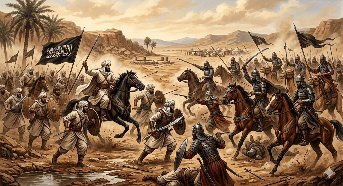 Perang Badar dan Kisah Kepahlawanan Para Sahabat Nabi Muhammad