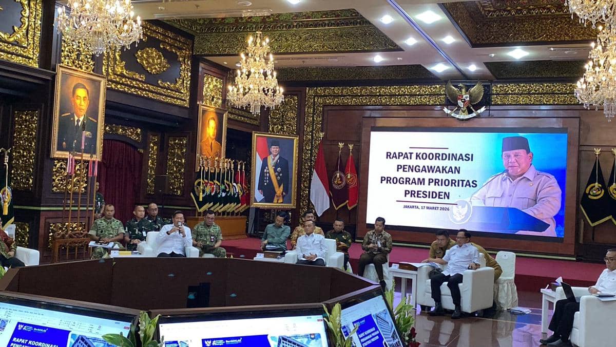 Sejumlah menteri di Kabinet Merah Putih mengggelar Rapat Koordinasi (Rakor) Pengawalan Program Prioritas Presiden Prabowo Subianto (dok. Istimewa)