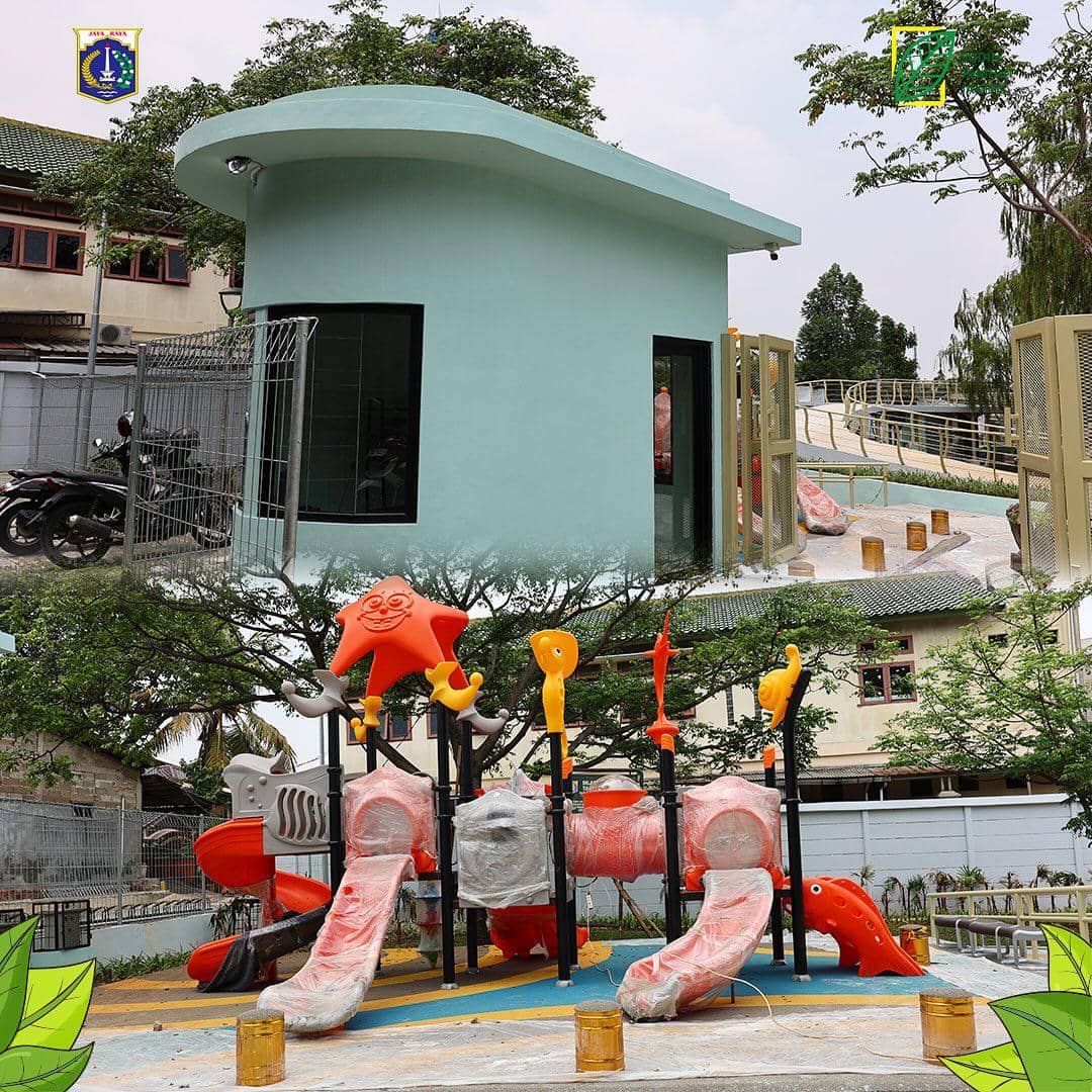 Potret Taman Goleran, Jakarta Timur 