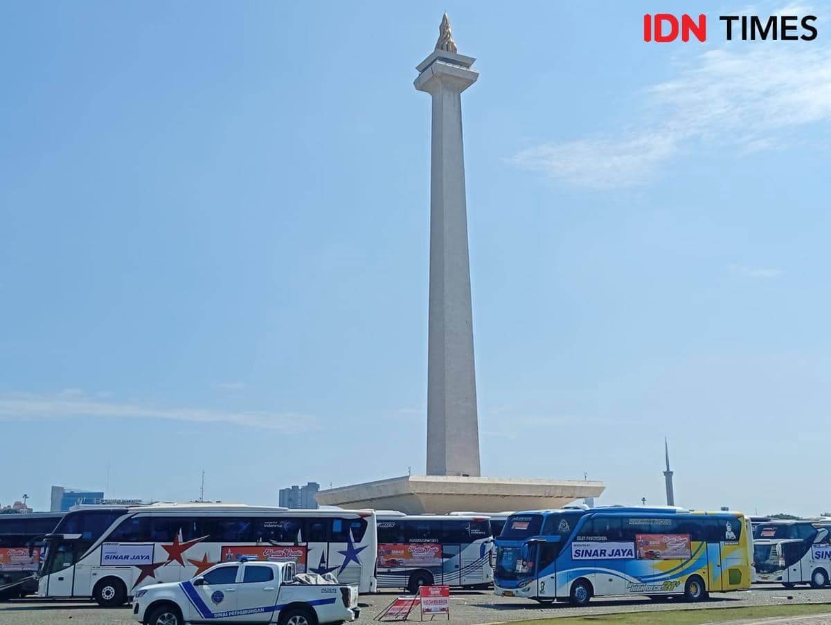 Pramono-Rano Lepas 33 Ribu Pemudik dari Monas ke 20 Kota di Indonesia 