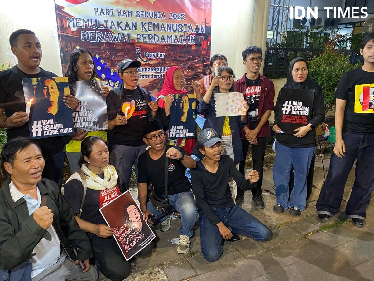 Aktivis Doa Bersama untuk Andrie Yunus, Desak Usut Tuntas Pelaku
