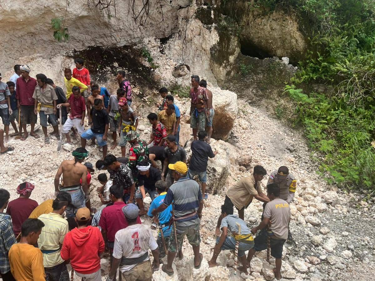 Dua Anak di SBD Tewas di Lokasi Penggalian untuk Pembangunan Gereja