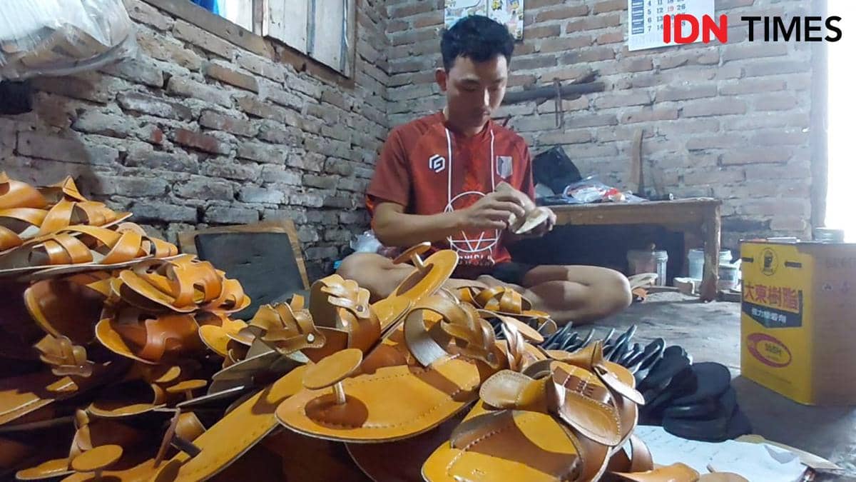 Tergerus Online, Perajin Kulit Magetan Kehilangan Momentum Lebaran