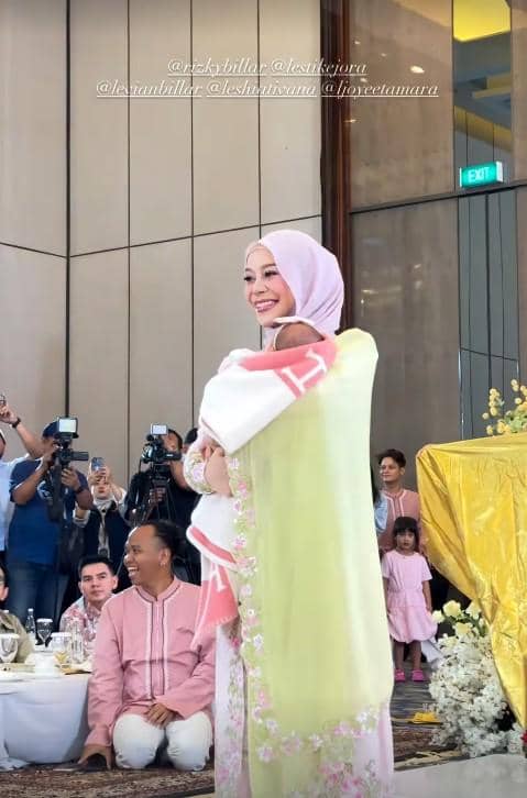 Akikah Anak Ketiga Lesti Kejora (instagram.com/lestikejora)