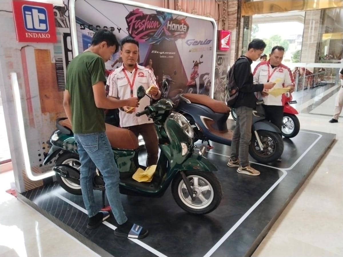 Fashion X Honda Hidupkan Antusias Pecinta Skutik Stylish di Medan