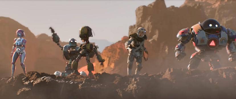 cuplikan film Pelangi di Mars 