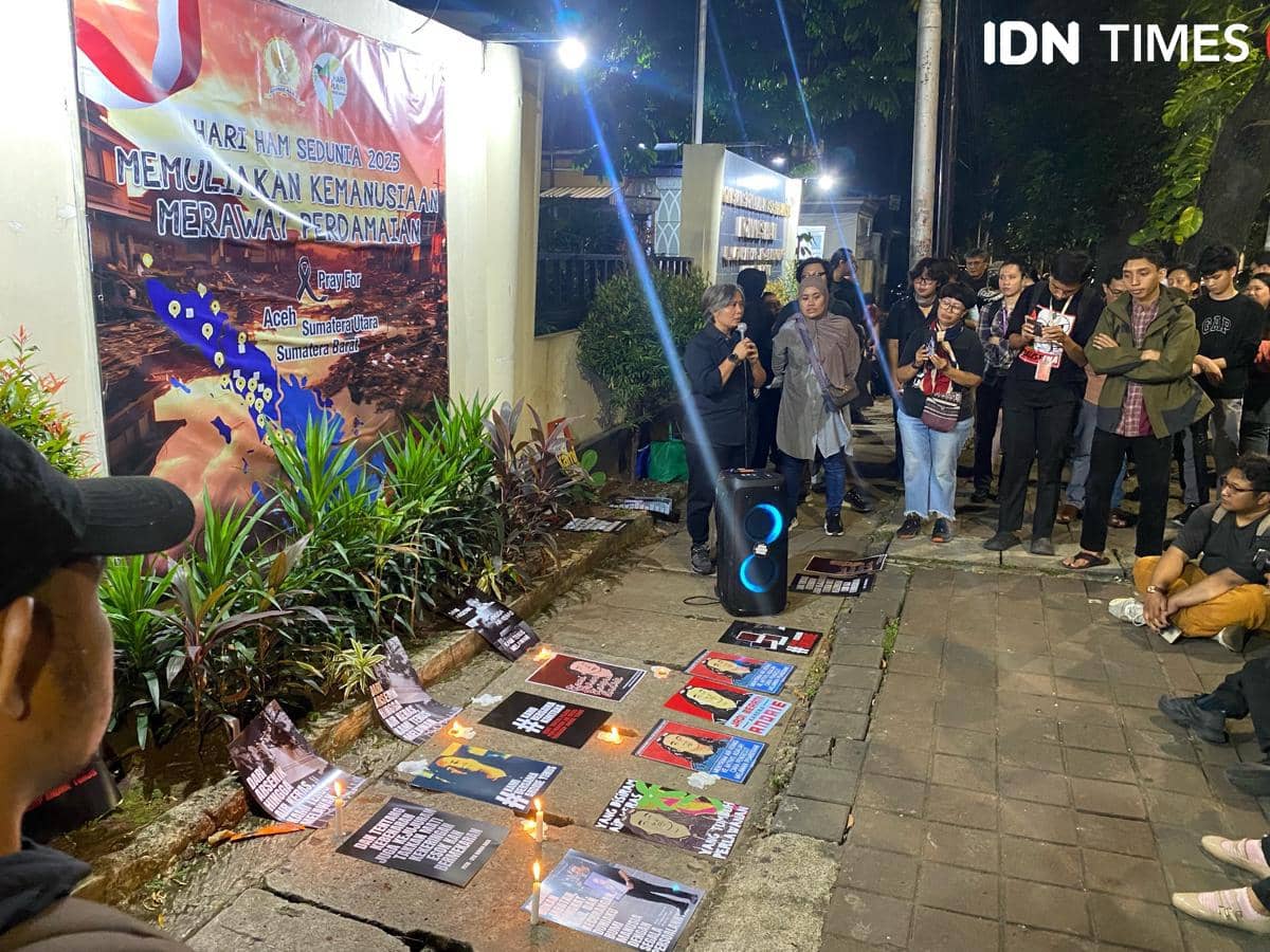Doa untuk Andrie Yunus, Aktivis Desak Usut Tuntas Pelaku
