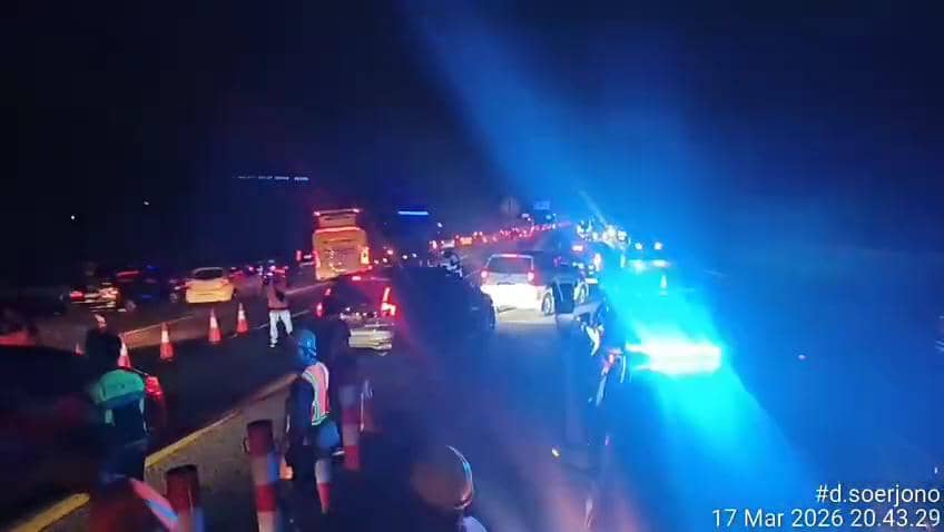 UPDATE: Arus Mudik Meningkat, Jasamarga Terapkan Contraflow di Tol Japek