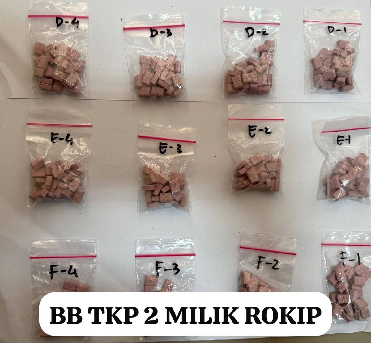 Bareskrim Polri membongkar kasus dugaan peredaran narkotika jenis ekstasi pada sebuah tempat hiburan malam New Star di Bali. (Dok, Bareskrim)