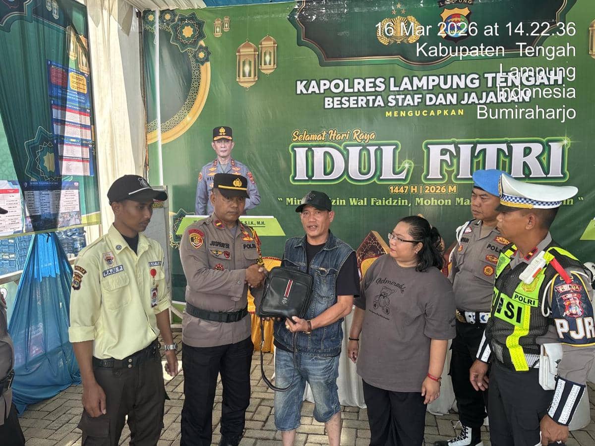 Pemudik Jakarta Haru dan Bersyukur Tas Isi Rp23 Juta Ditemukan 