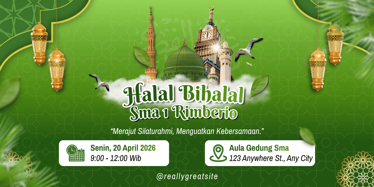 20 Spanduk Halal Bihalal 2026 yang Kreatif dan Inspiratif