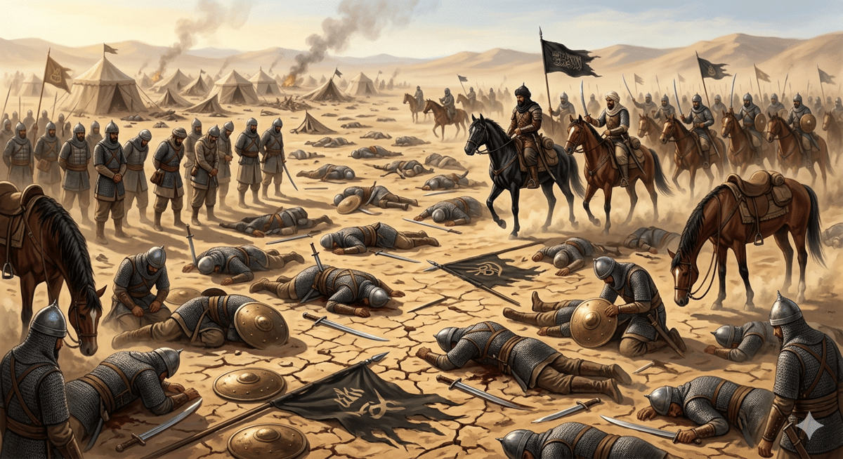 Ilustrasi perang Badar