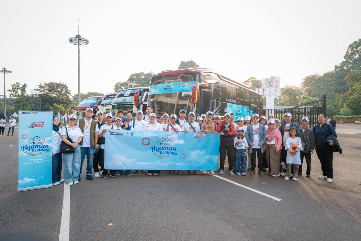 Mudik gratis BUMN PT Sarinah. (dok. Sarinah)