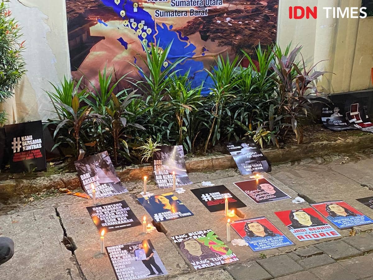 Doa untuk Andrie Yunus, Aktivis Desak Usut Tuntas Pelaku