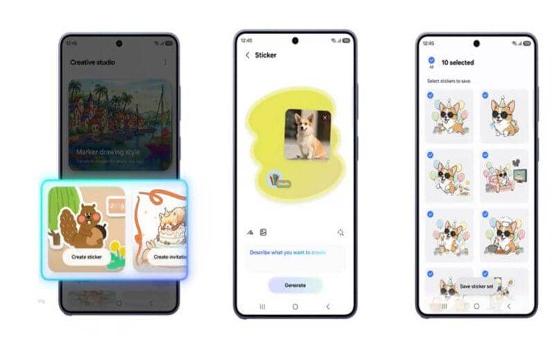 fitur Create sticker untuk bikin stiker Lebaran