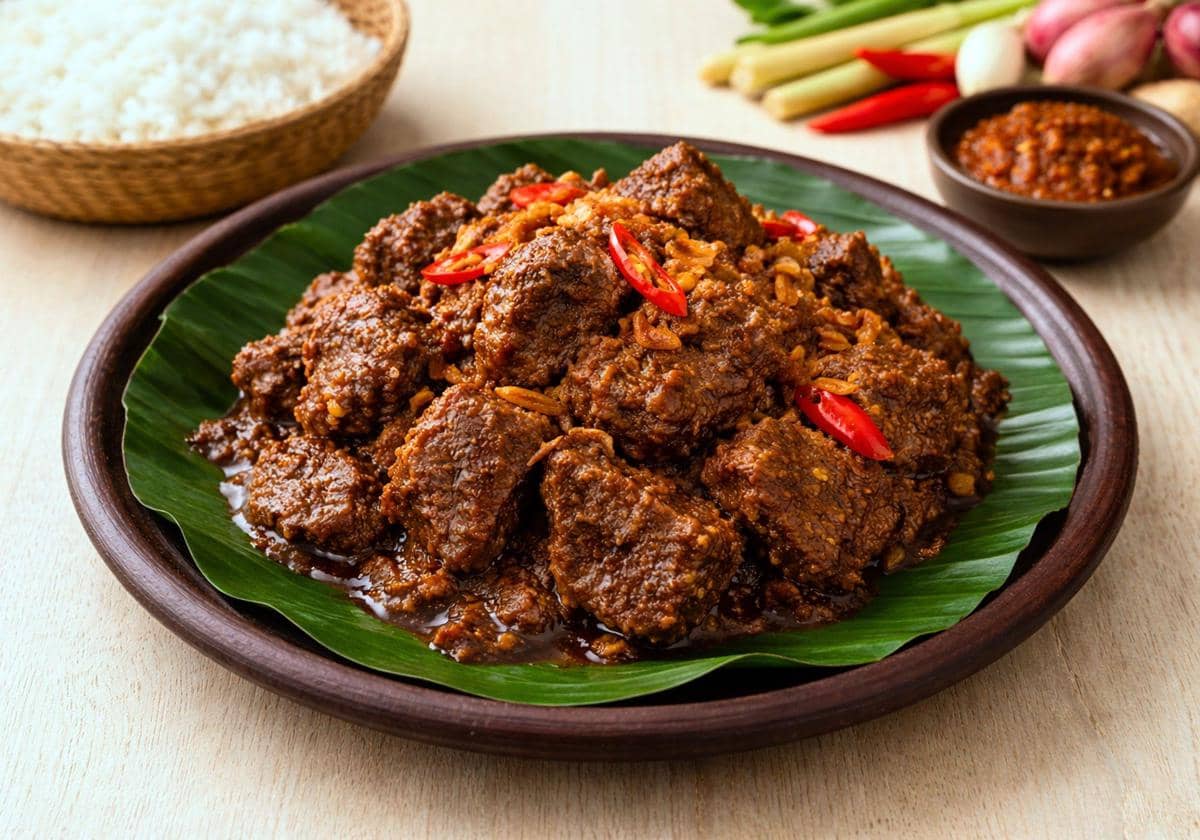 ilustrasi rendang