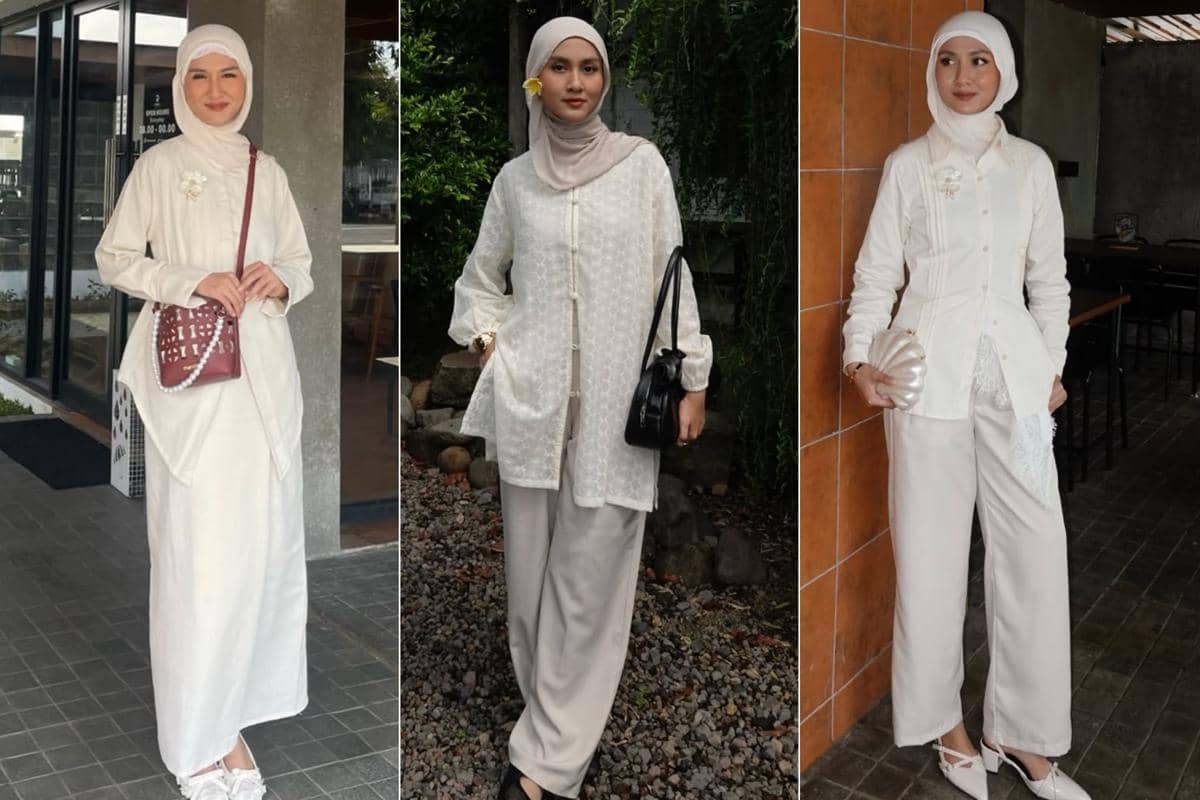 7 Inspirasi OOTD Nuansa Putih ala Inas Rana, Timeless!
