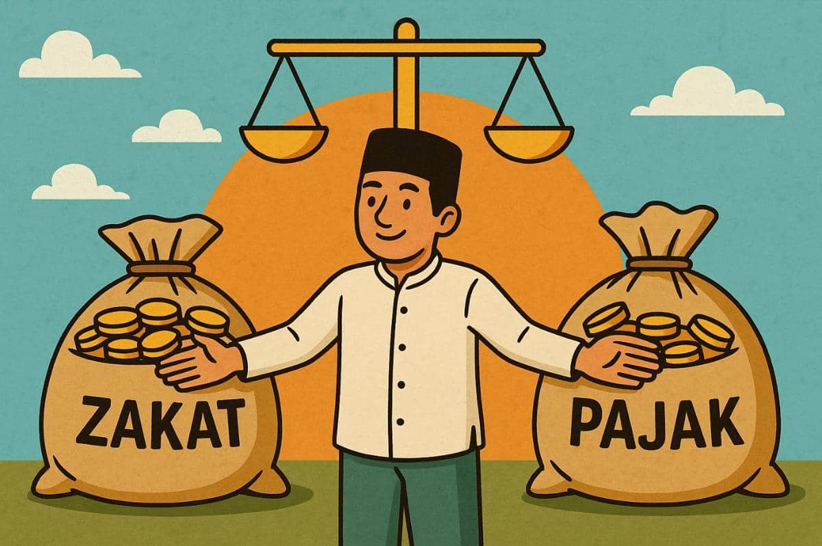 Ilustrasi Zakat dan Pajak