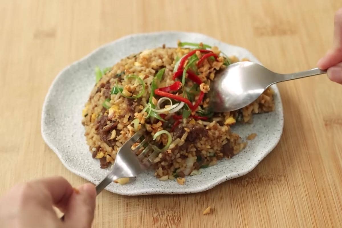 ilustrasi nasi goreng bulgogi ala devina hermawan