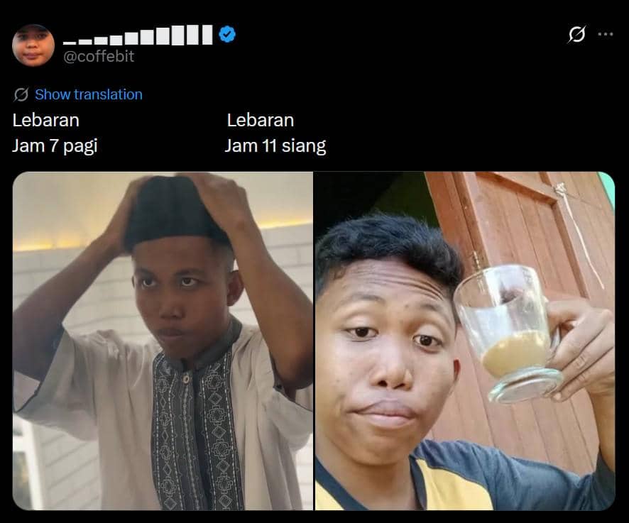 meme rundown Lebaran 2026