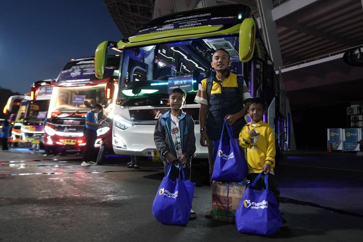 Bank Mandiri Gelar Mudik Gratis, Layani Lebih dari 10 Ribu Pemudik