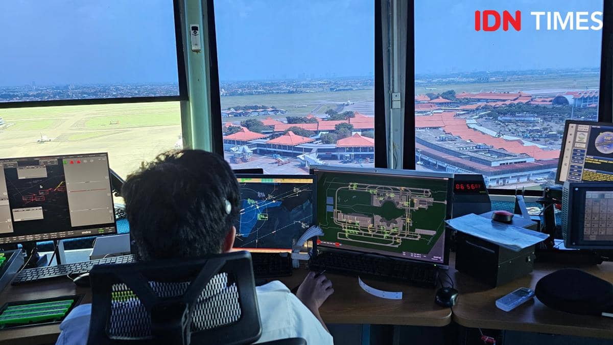 Petugas JATSC saat melaksanakan tugas arus mudik 2026