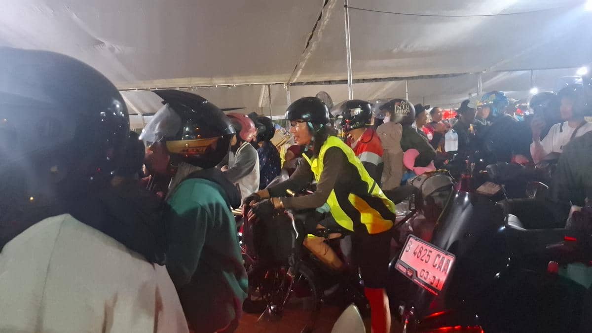 Very pemudik asal Serpong pilih gowes pulkam ke Palembang 