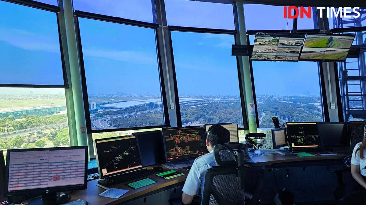 Petugas JATSC saat melaksanakan tugas arus mudik 2026