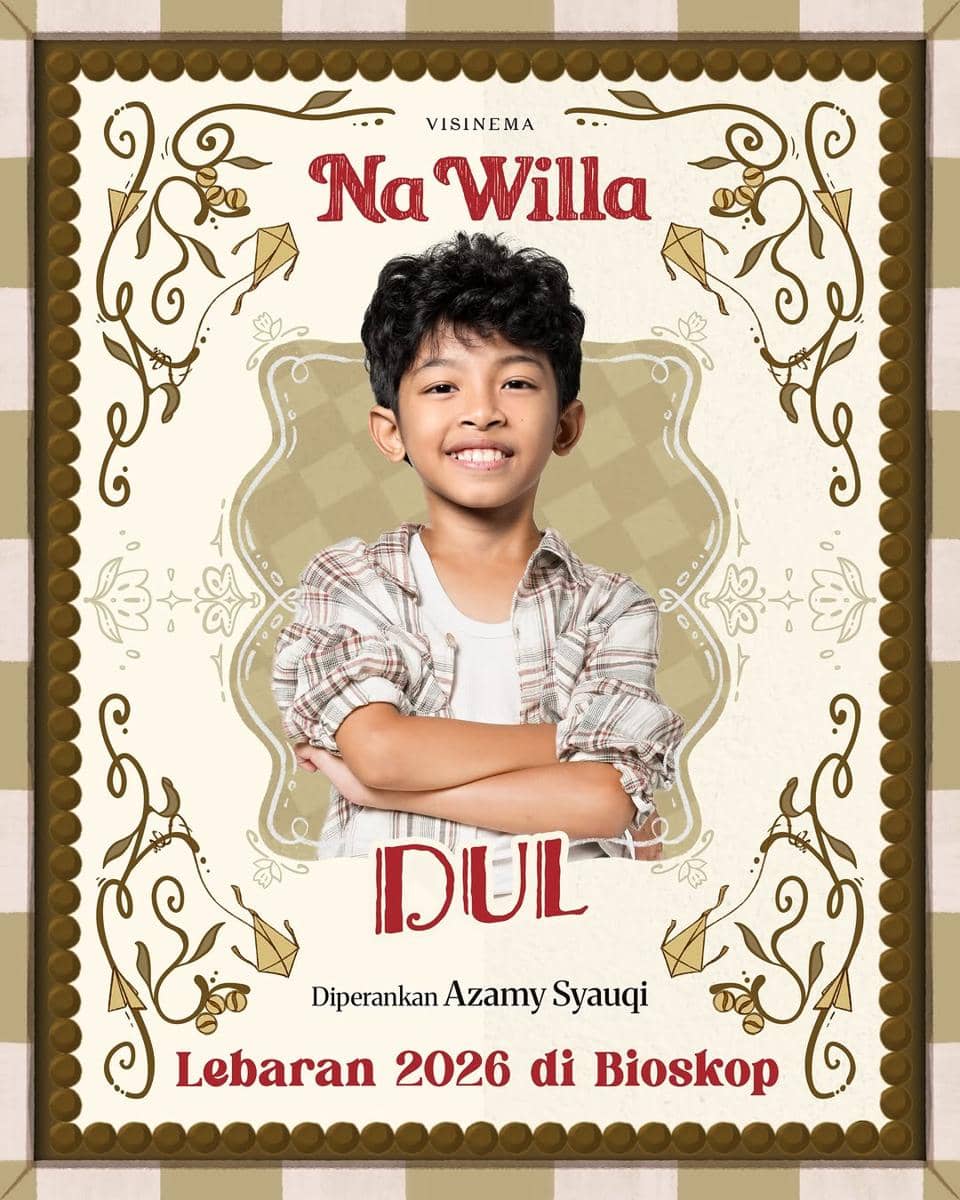 Azamy Syauqi berperan sebagai Dul dalam film Na Willa