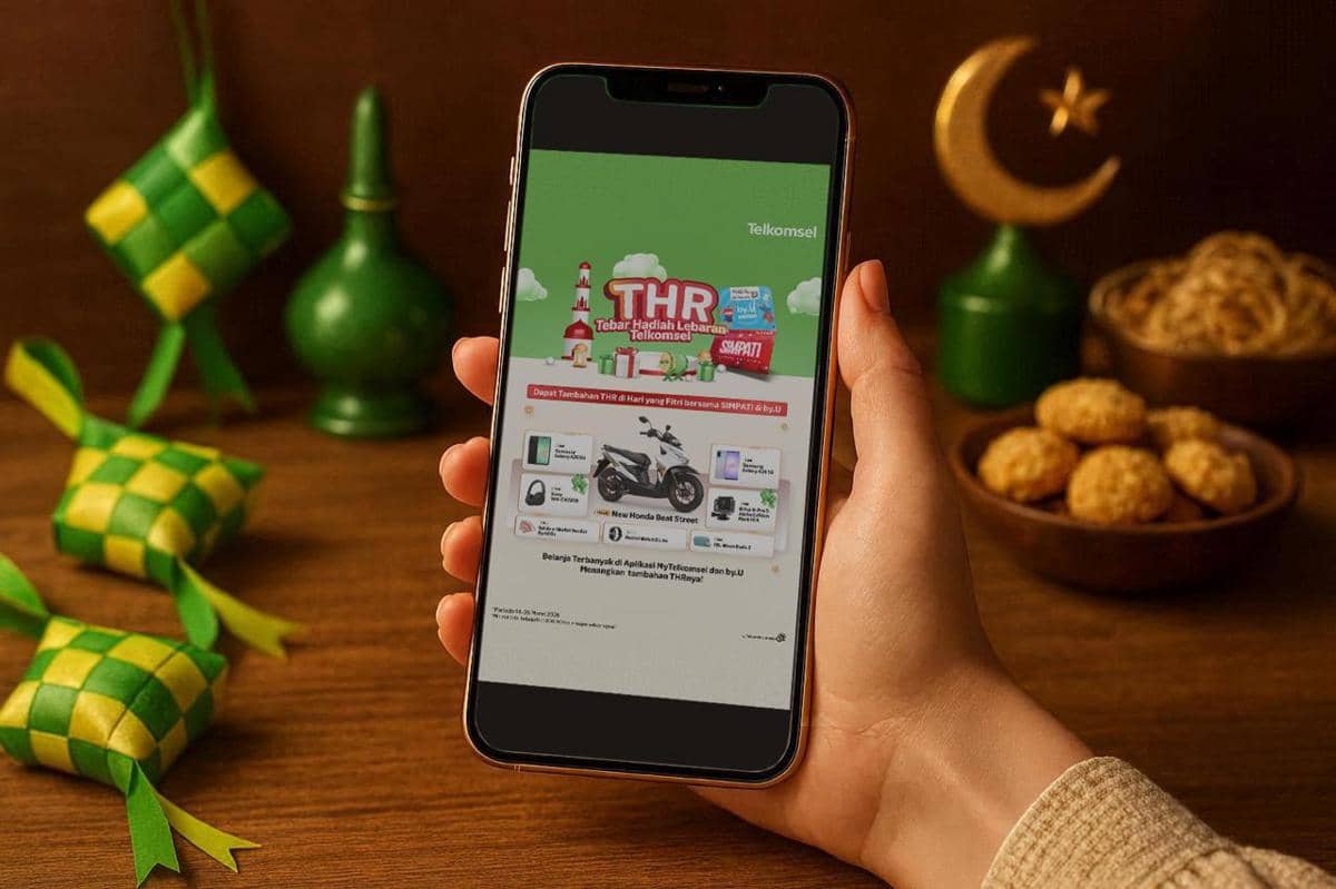 Program THR Simpati dan By.U Ada Beragam Hadiah Menarik