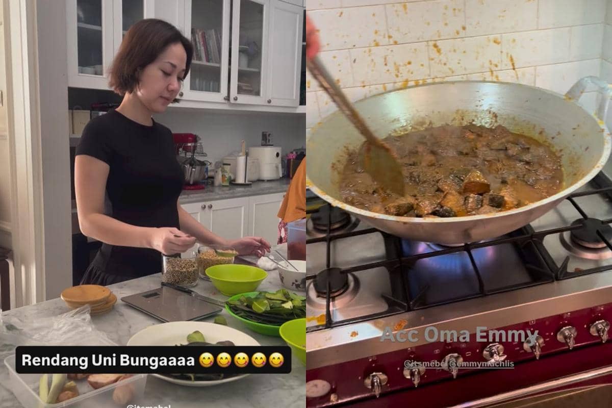 Tradisi Tahunan, 7 Potret BCL Masak Rendang Jelang Lebaran 2026