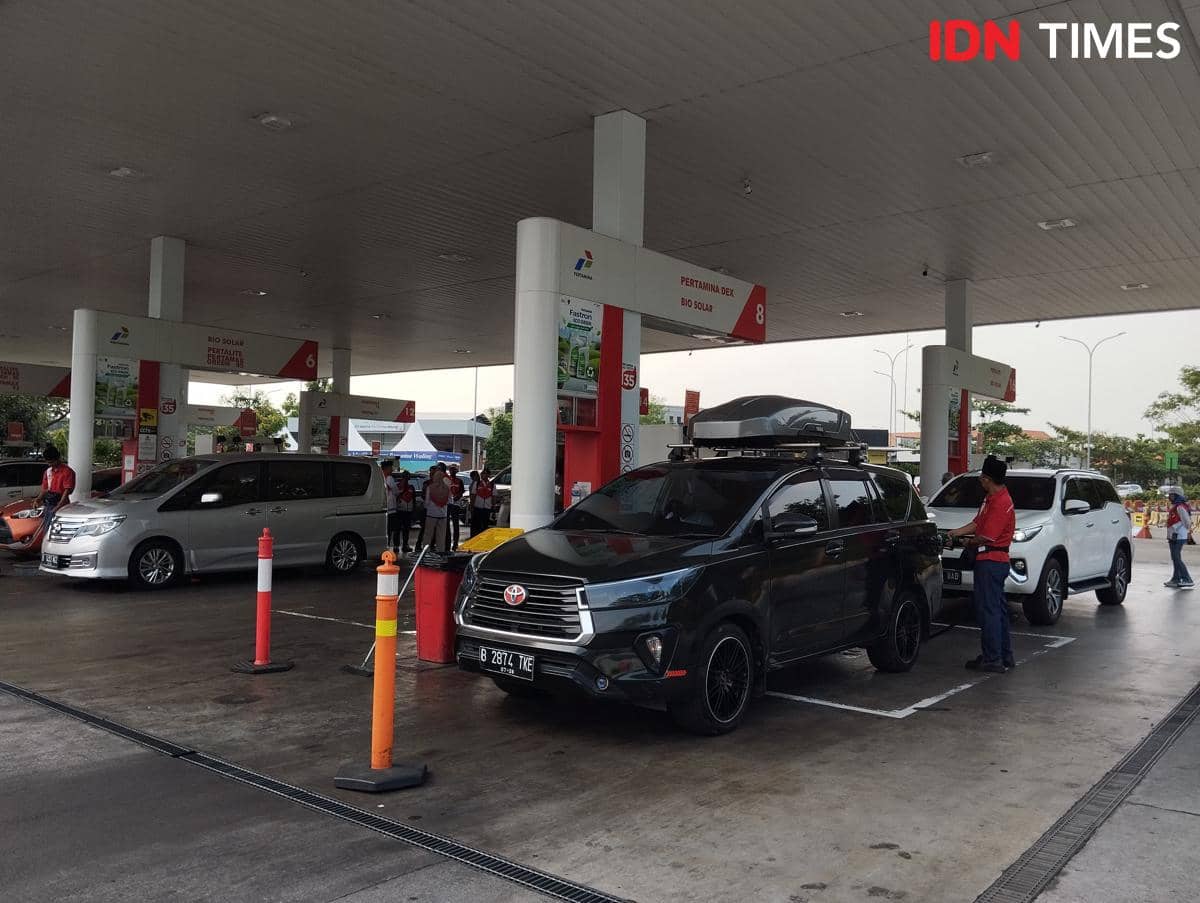 Antrean SPBU Bukan karena Stok Habis, Ini Penjelasan Pertamina