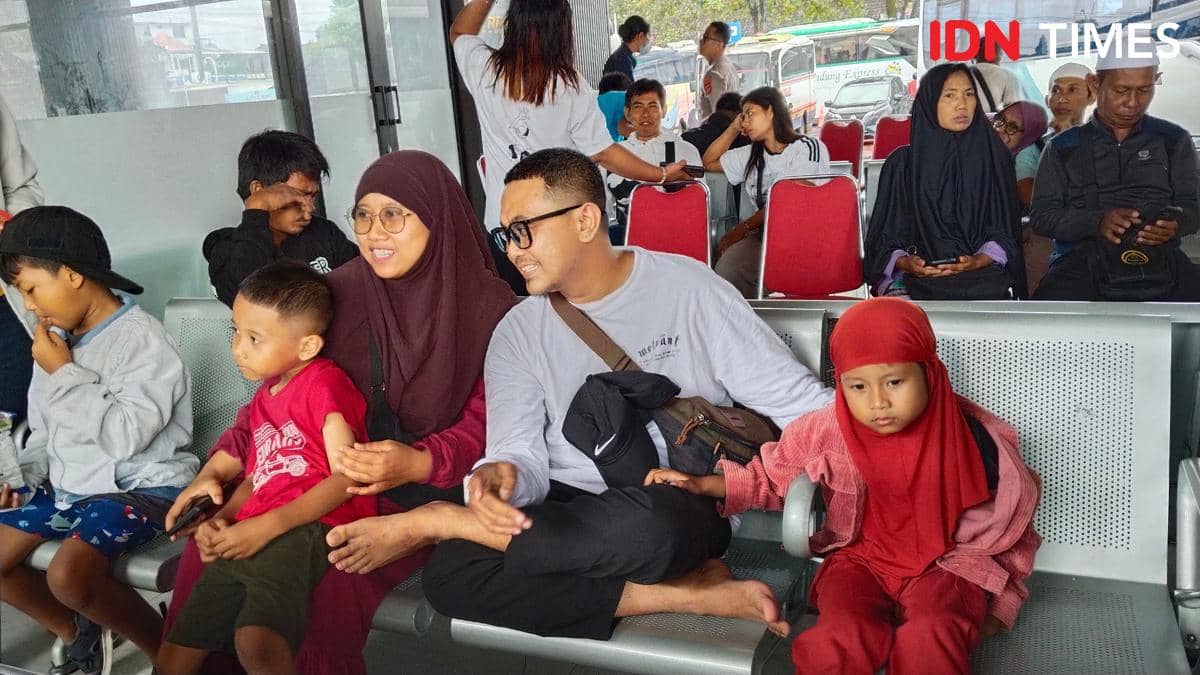 Warga Antusias Ikut Program Mudik Gratis Polda Bali