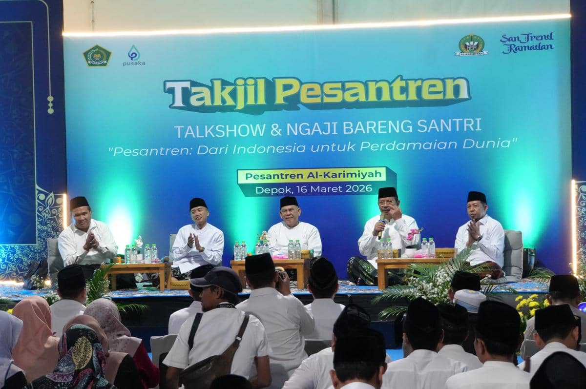 Kemenag: Bila Pemerintah Tak Perhatikan Pesantren, Itu Melawan Sejarah