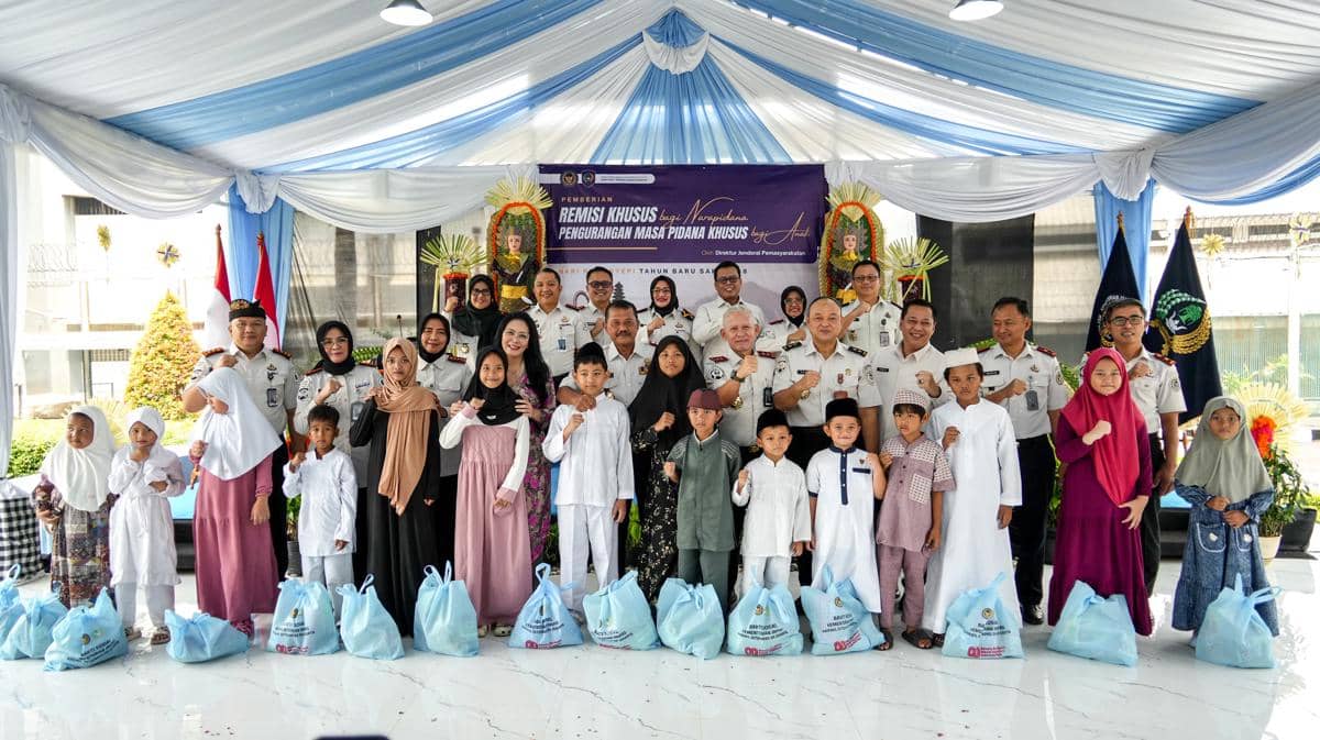 1.515 Narapidana dan Anak Binaan Terima Remisi Pidana di Hari Raya Nyepi