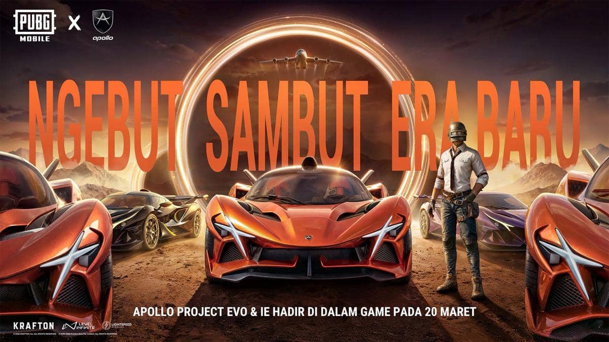 PUBG MOBILE Kolaborasi dengan Apollo Automobil, Bawa Hypercar Jerman!
